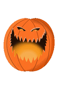 Halloween Face Sticker by OlgaskreativesWebdesign