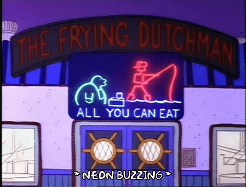 Season 4 Restaurant GIF by The Simpsons