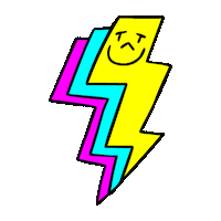 Storm Danger Sticker by theF*CEGuy