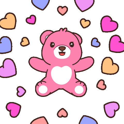 Happy I Love You Sticker by BEARISH