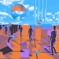 Beautiful Sky Love GIF by dualvoidanima