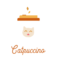 Cat Coffee Sticker by Rover.com