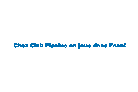 Water Pool Sticker by Club Piscine Super Fitness
