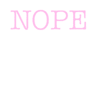 No Thanks Sticker by Demic