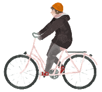 larapaulussen sports bike fahrrad larapaulussen Sticker