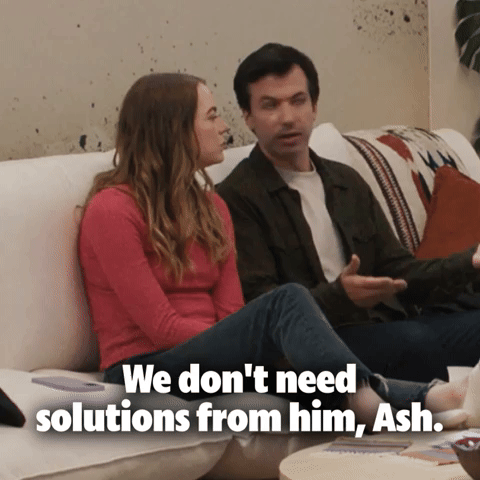 We Don't Need Solutions From Him