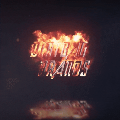Flaming Logo GIF by Dirtbag Brands