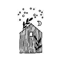 Night Home Sticker