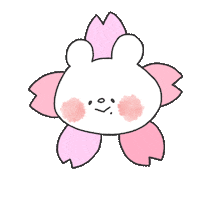 pink love Sticker by nanamin