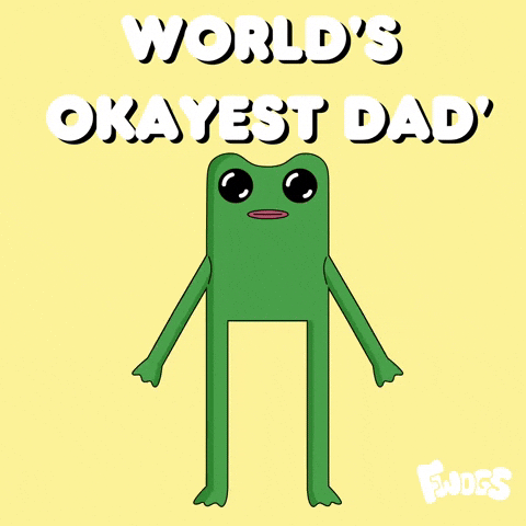 Frog Doing My Best GIF by fwogs