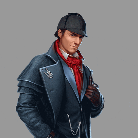 Suspicious Sherlock Holmes GIF by G5 games