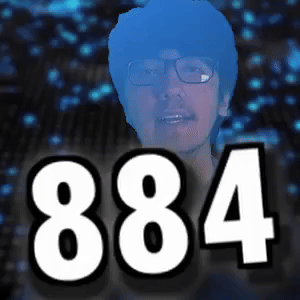 884