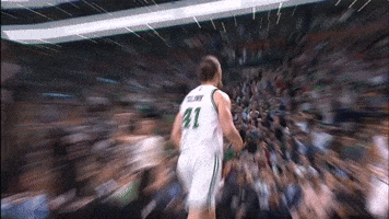 Excited Boston Celtics GIF by NBA
