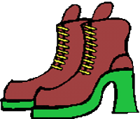 shoes STICKER