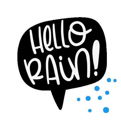 Rainy Day Thoughts Sticker