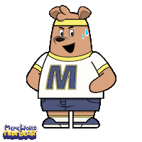 Sport Workout Sticker by Meme World of Max Bear