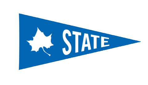 Go Blue Indiana State Sticker by Indiana State University Marketing