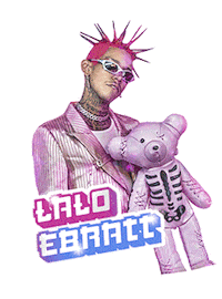 Lalo Ebratt Sticker by WK Records