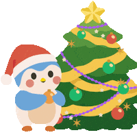 Christmas Tree Sticker by Finch Care