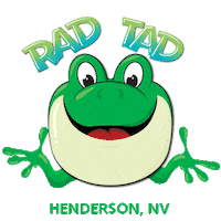 Pool Party Frog Sticker by City of Henderson