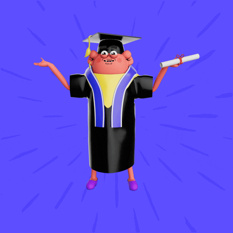 Graduation Day Happy Dance GIF