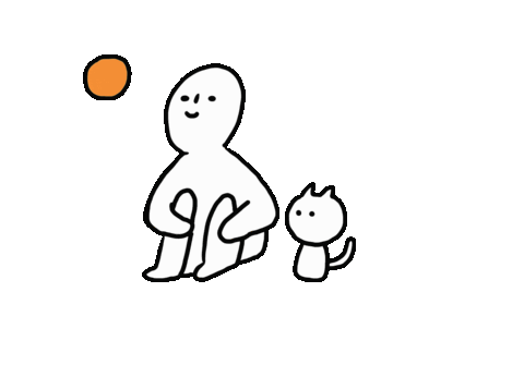 Cat Home Sticker
