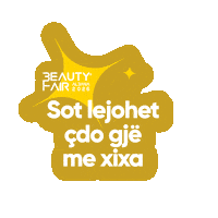 Beauty Fair 2026 Sticker by Beautyfairalbania