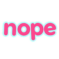 Not Today No Sticker by Michael Shillingburg