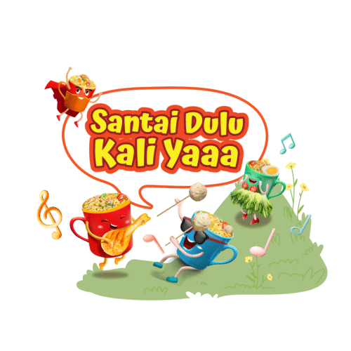 Chill Noodles Sticker by Wings Corporation