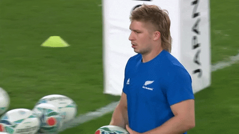 Hairstyle Mullet GIF by Rugby World Cup