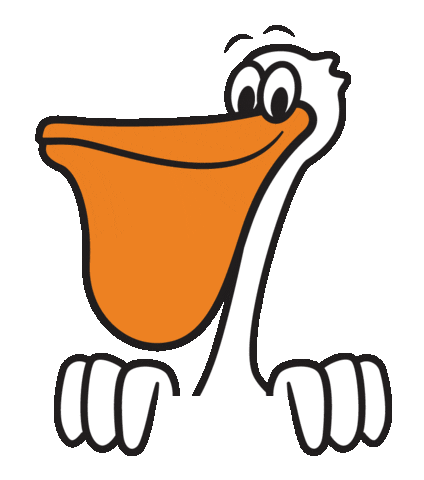 Pelican Smiling Sticker by pelicantravel
