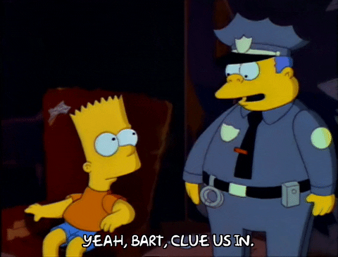 Talking Season 3 GIF by The Simpsons