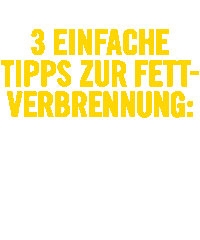 Sport Fitness Sticker by Fitinn. Die fetten Jahre sind vorbei.