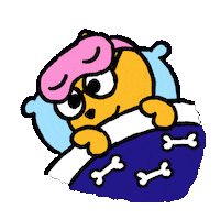 Good Night Sticker by God The Dog
