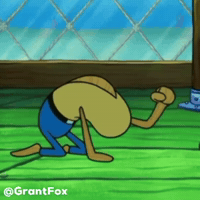 Frustrated Spongebob GIF