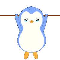 Sad You Can Do It Sticker by Pudgy Penguins