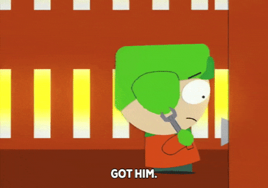 chasing kyle broflovski GIF by South Park 
