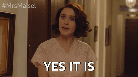 Mrs Maisel GIF by The Marvelous Mrs. Maisel