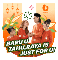 Hari Raya Sticker by U Mobile