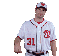 Washington Nationals Thumbs Down Sticker by MLB