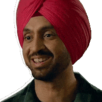 Diljit Dosanjh Hello Sticker by Zee Studios