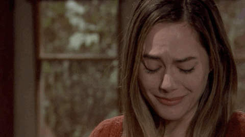 Sad Bold And Beautiful GIF by CBS
