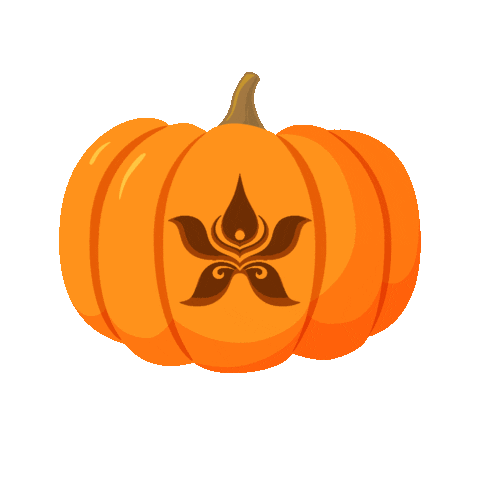 hkairlines halloween pumpkin happy halloween hong kong Sticker
