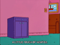 Season 13 Snow GIF by The Simpsons