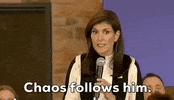 Nikki Haley Trump GIF