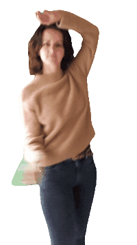Dance Point Sticker by Marieke Eikemans – Interieuradvies & Realisatie