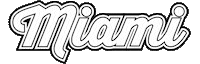 Miami Sticker by Elizabeth Sutton Collection