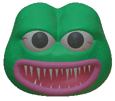 Pepe The Frog Nft Sticker by TRIPPIESTEFF