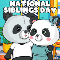 Brother Sister Love GIF by PandaPals