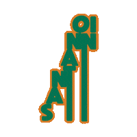 Typography Adirondacks Sticker